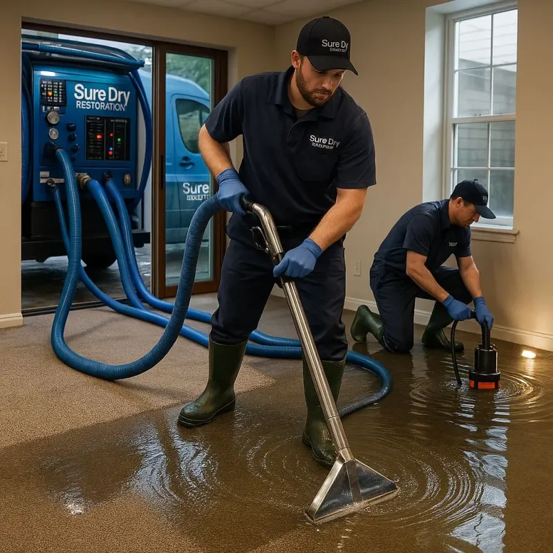 Water Extraction and Removal process in Moreland Hills, OH